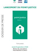 Lancement du Point justice