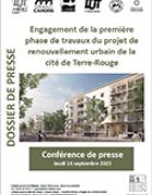 Engagement de la première phase de travaux du projet de renouvellement urbain de la cité de Terre-Rouge